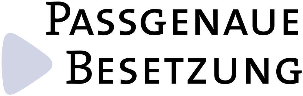 Passgenaue Besetzung Logo